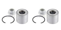 SNR 2X Radnabe Radlagersatz Hinten FüR Nissan Micra IV Note K13 K13 K13KK E12