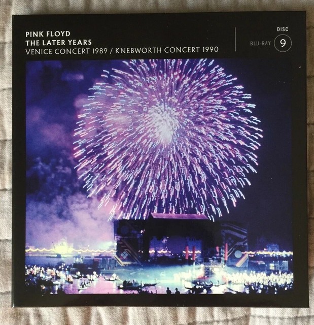 Pink Floyd Later Years Venice Concert / Knebworth Concert 1990 BluRay