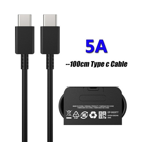 Adaptateur Original Samsung 45W Chargeur Super Rapide et Câble Galaxy S25 S24+ Ultra 5G - Photo 6 sur 11