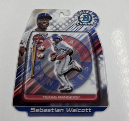 Sebastian Walcott TOP PROSPECTS IN ACTION - 2024 Bowman Chrome Draft #BIA-23