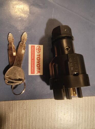 57590-23342-71 New Ignition Switch With 2 Keys For Toyota Forklift 7 & 8 series - Picture 4 of 7