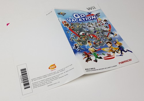 Nintendo Wii - Go Vacation - PAL - FRA - Picture 4 of 4