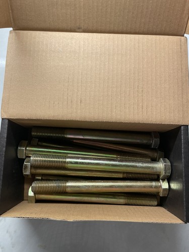 3/4 -10 x 9 INCH CAP SCREW GRADE 8 YELLOW ZINC 10 Quanity - Picture 2 of 2