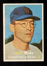 1957 Topps #403 Dick Hyde EXMT++ **STUNNER**