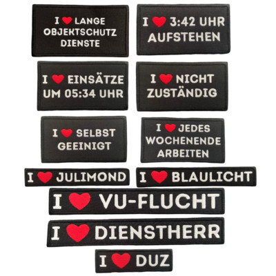 Demoralisierende Textil Patches