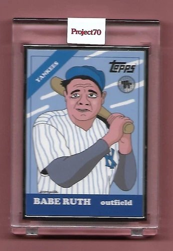 Babe Ruth 2021 Topps Project 70 A/P By Toy Tokyo 4/51 Yankees FREE SHIPPING 