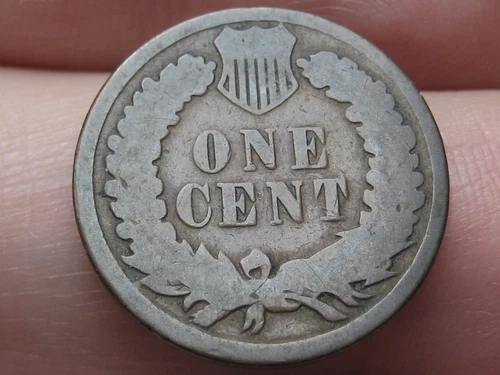 1886 Indian Head Cent Penny, Variety 1, Var 1, T1, Type 1- Good Details