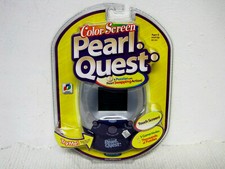 NOS 2007 Mattel Pearl Quest Color Touch Screen Handheld Game-No Sticker Shock 