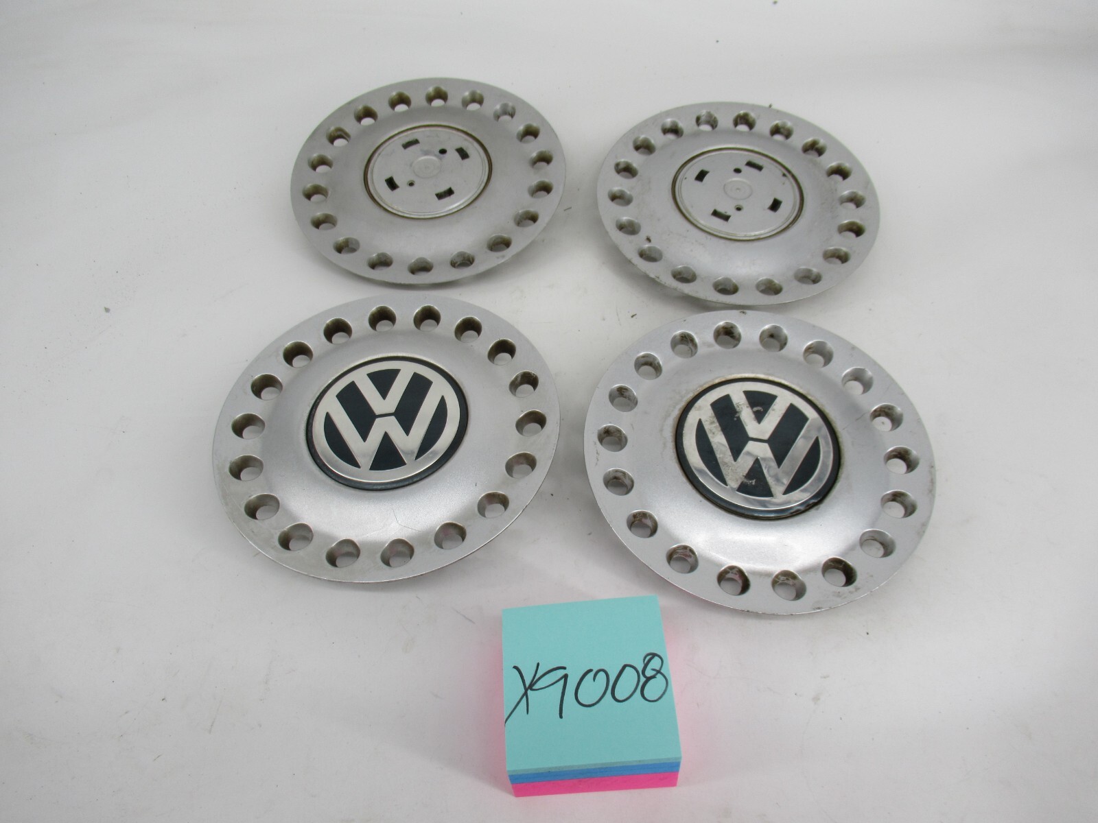 Center Caps Hubcaps OEM VW Beetle 6 Spoke 16