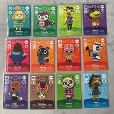 NEW Animal Crossing Amiibo Cards AUTHENTIC - Series 4 (#301-400) [US] YOU PICK!