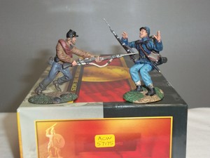 civil war metal toy soldiers