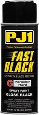 PJH 16-GLS PJ1 SPRAY GLOSS BLACK EPOXY PAINT- 250F, 11OZ.