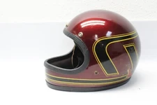 Vintage Custom Paint Full Face Bucket Helmet Arctic Cat? "Le Roi" King-Wizard ID