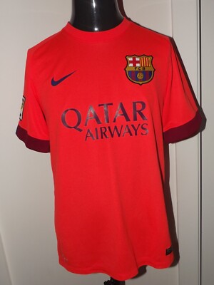 2014-15 Barcelona NEYMAR JR # 11 Away (M) Shirt Jersey