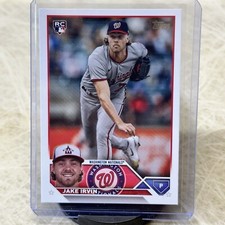 2023 Topps Update Series Jake Irvin #US224 Washington Nationals RC