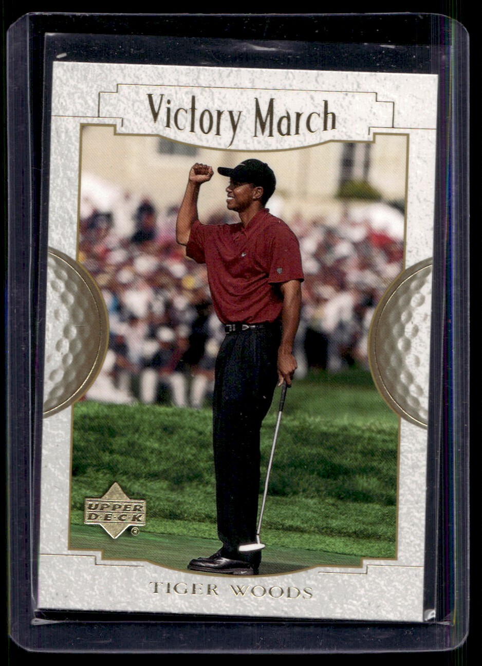 2001 Upper Deck Victory March Tiger Woods Rookie #151