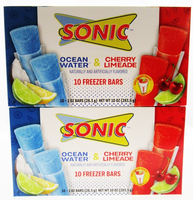 Sonic Freezer Pops Lot of 2 with 10 freeze pops each Free Shipping Sweets eBay
