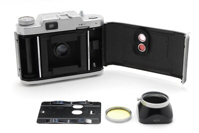 RARE With Box EXC+4 Mamiya 6 Six Model K, Case, Manual, Hood and