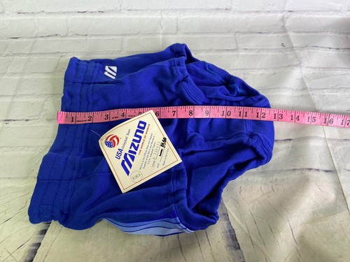 Vintage Mizuno Volleyball Shorts Briefs DEADSTOCK Blue Womens Medium Made In USA - Picture 8 of 8