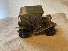 Vintage 1974 BANTHRICO INC. METAL CAR BANK - 1908 BUICK Really Well Made