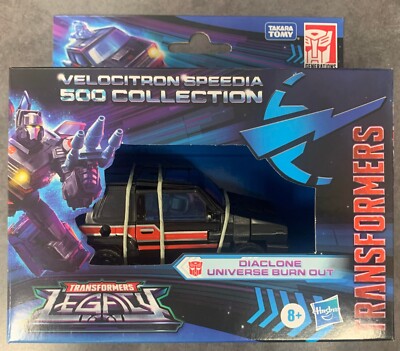 Transformers Legacy Velocitron Speedia 500 Deluxe Diaclone Burn Out IN STOCK USA