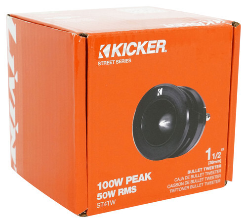 Твитер Kicker 49ST4TW 15 39 мм Pro Audio с двойным креплением одиночный 4 Ом 15490₽