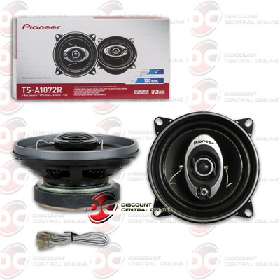 pioneer 4 inch 3 way speakers