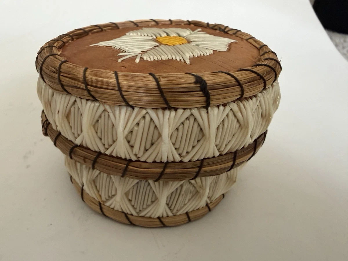 Indian Basket In Us Native American Baskets (1935-Now) for sale | eBay