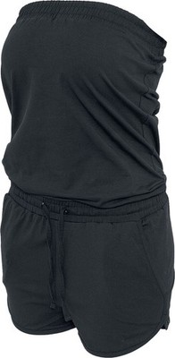 Urban Classics Jumpsuit Damen Ladies Hot Jumpsuit schwarz Basics, Streetwear