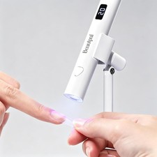 BEAUTPAL Handheld UV Light for Nails Mini Nail L002-WHITE, L002-WHITE