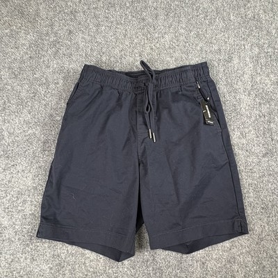 Express Shorts Womens XS Navy Pull On Minimalist Athleisure Streetwear Preppy