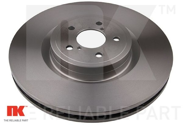 2X Bremsscheibe NK 204417 2 Bremsscheiben Vorderachse Vorne FüR Subaru-image