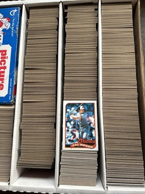 1989 TOPPS BASEBALL #1-250 YOU PICK Complete Your Set NM-MT