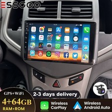 9" For Chevrolet sonic Aveo 2011-2016 Car Stereo Radio GPS CarPlay 4+64GB Camera