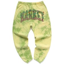 Market Floral Green Tie-Dye Jogger Sweatpants...