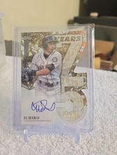 2026 Topps Series 1 Ichiro Suzuki 75 Years of Topps Die-Cut Auto /50 75YR-I