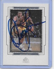 Basketball Card IP auto NBA QUINCY LEWIS Minnesota Golden Gophers rookie 1999 SP