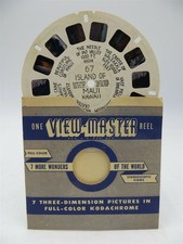 View-Master Reel 67, Island of Maui, Hawaii, Hand Lettered, Single Reel