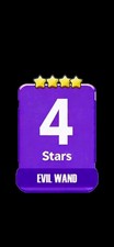 1 x Evil Wand sticker - set 13 - Mono poly Go sticker Fast sending 