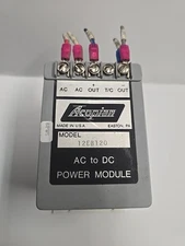 Acopian 12EB120 AC to DC Power Module Input 105-125 VAC, Output 12VDC, 1.2A