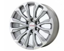 22 Gmc Yukon Wheels Rims Factory Oem 14025 2007-2024 Machine Grey 84423416