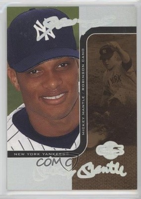 2006 Co-Signers HyperSilver Bronze 54/75 Mickey Mantle Robinson Cano #22 HOF q9p