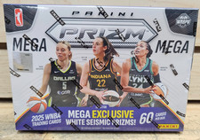 2025 Panini PRIZM WNBA Mega Box White Seismic - NEW!