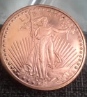 Saint Gauden Copper round