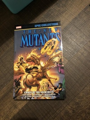 New Mutants Epic Collection Curse of the Valkyries tpb OOP RARE Marvel