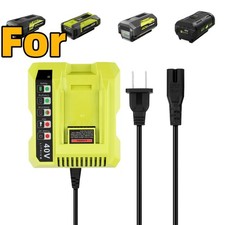 Replacement Charger For Ryobi 40V Battery OP40401 OP40501 OP40602 OP4060A OP4040