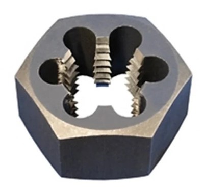 Alfa Tools CSRTD70696 8-36 Rethreading Hex Die Carbon Steel,
