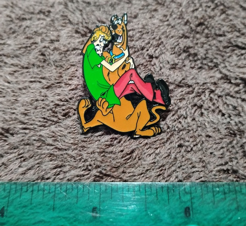 SCOOBY DOO & SHAGGY PIN metal enamel set lapel lot brooch badge pins scooby-doo