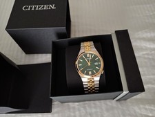 Citizen Uhr - NK0024-54X - Tsuyosa 60 Jubilee Green Silver Gold