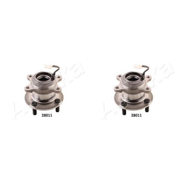 2X Ashika Radnabe Links+Rechts Nabe Hinten-image